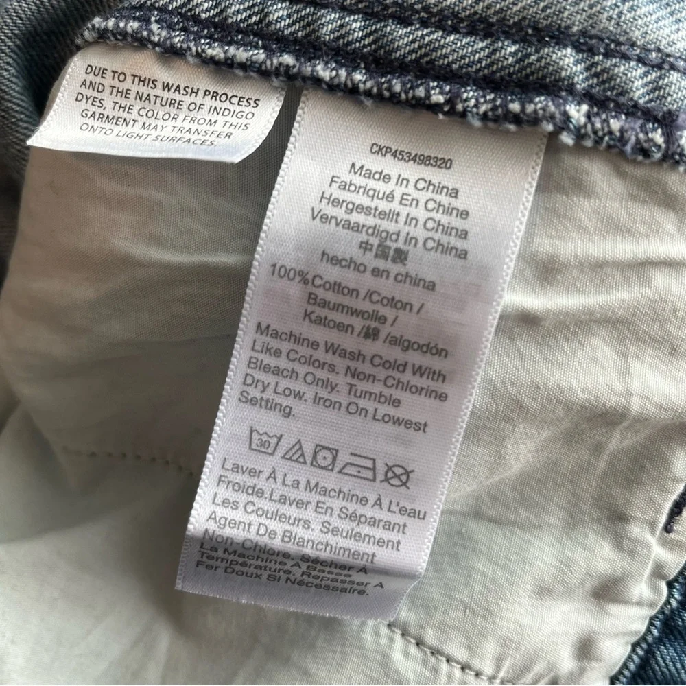 Madewell - Denim Relaxed Coverall Blue Glenroy Wash Jumpsuit Coveralls - XXL
